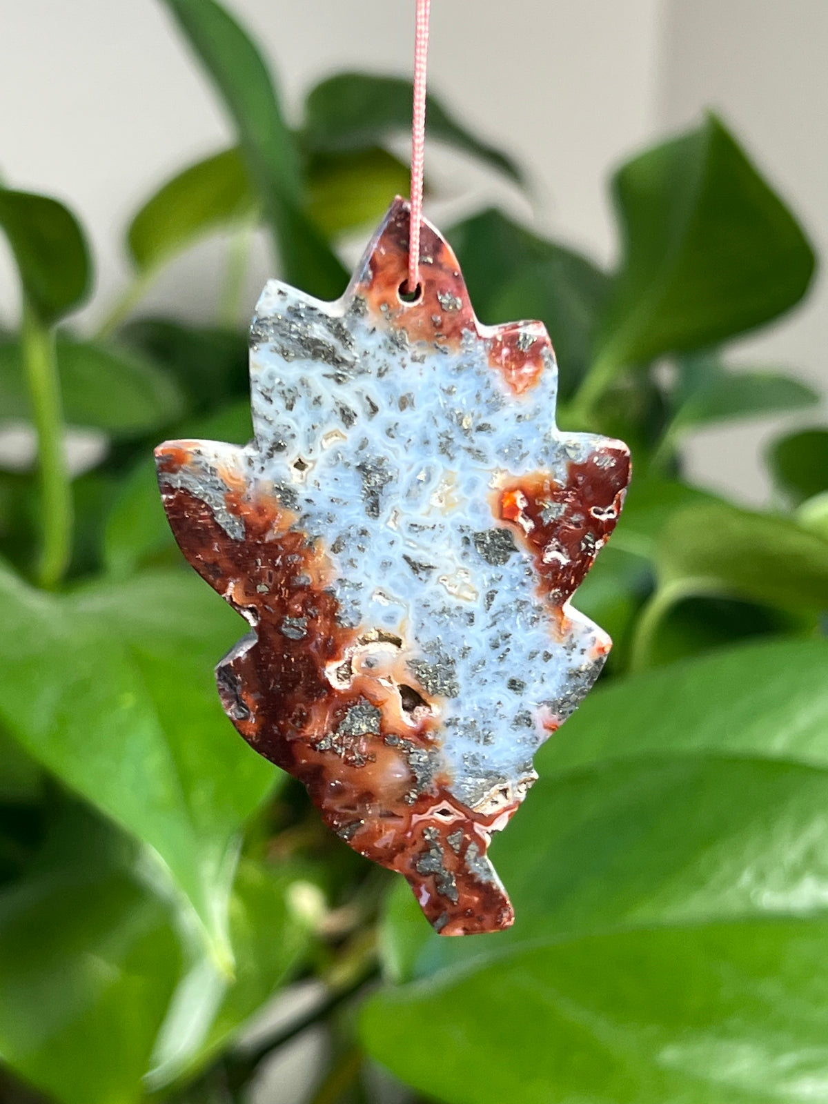 Marcasite Leaf Ornaments