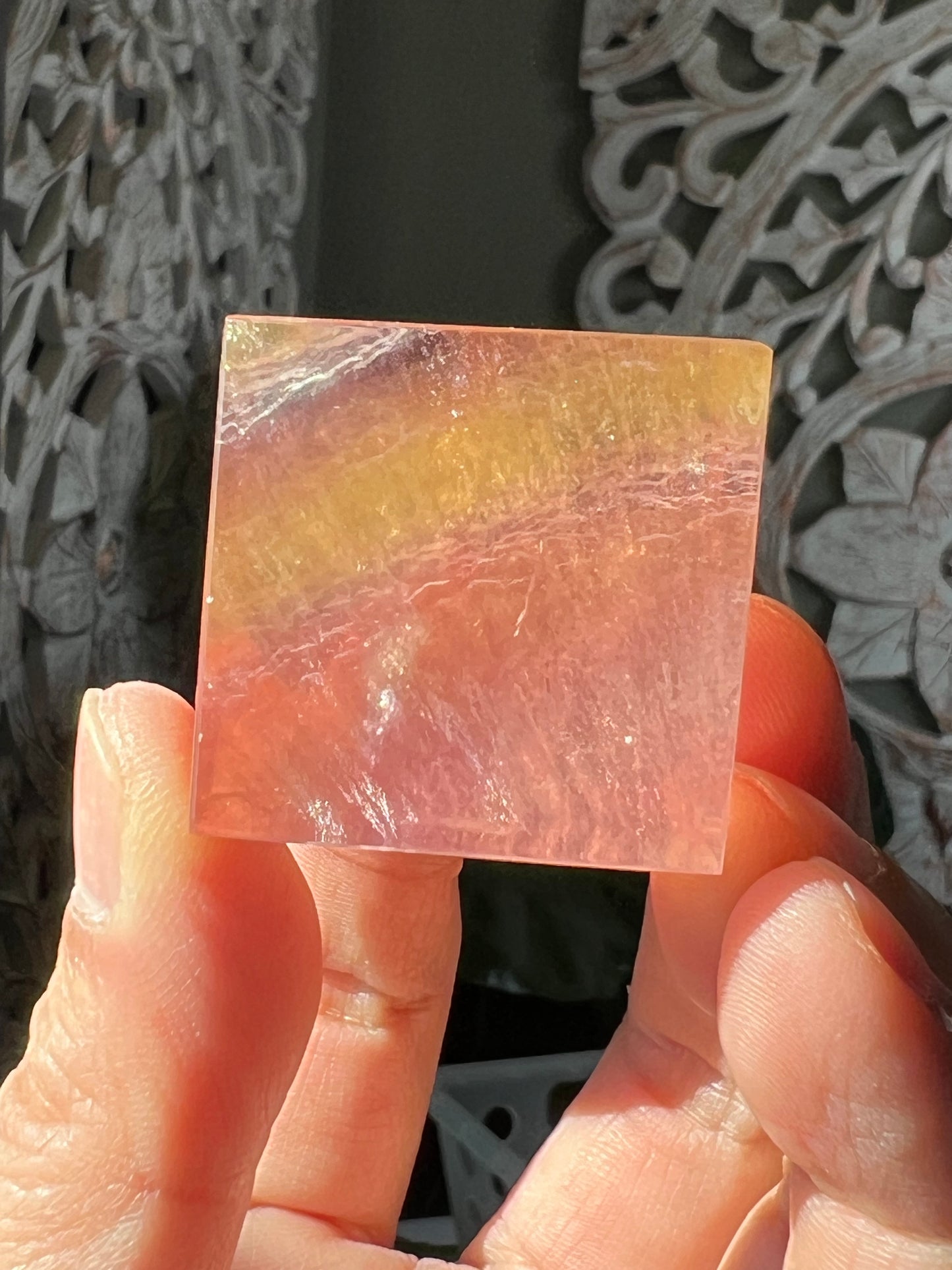 Candy Fluorite Cube
