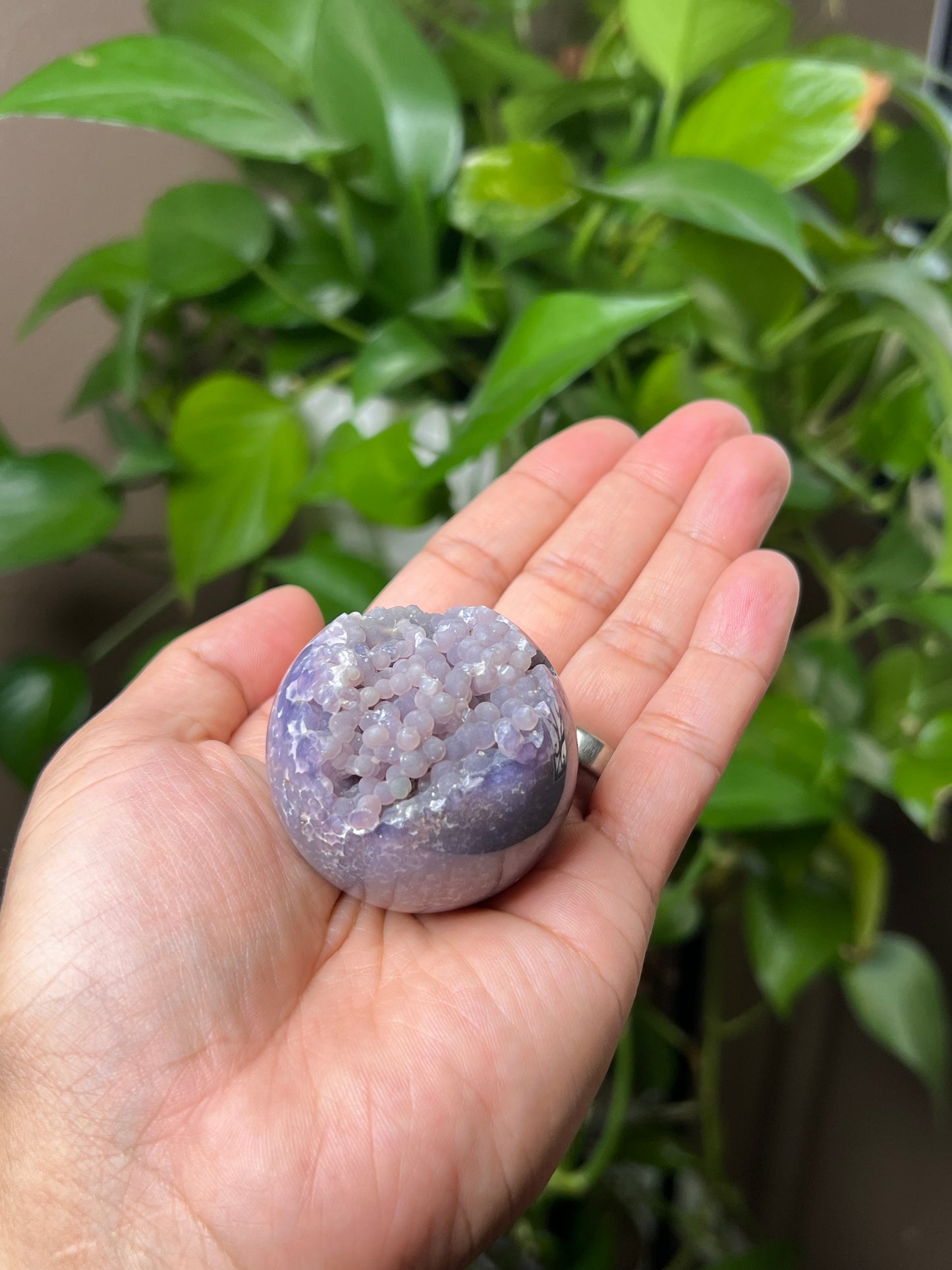 Grape Agate Sphere
