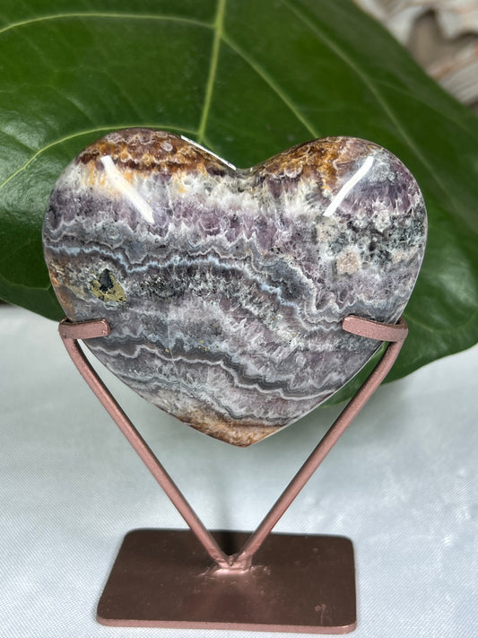 Indonesian Amethyst Heart