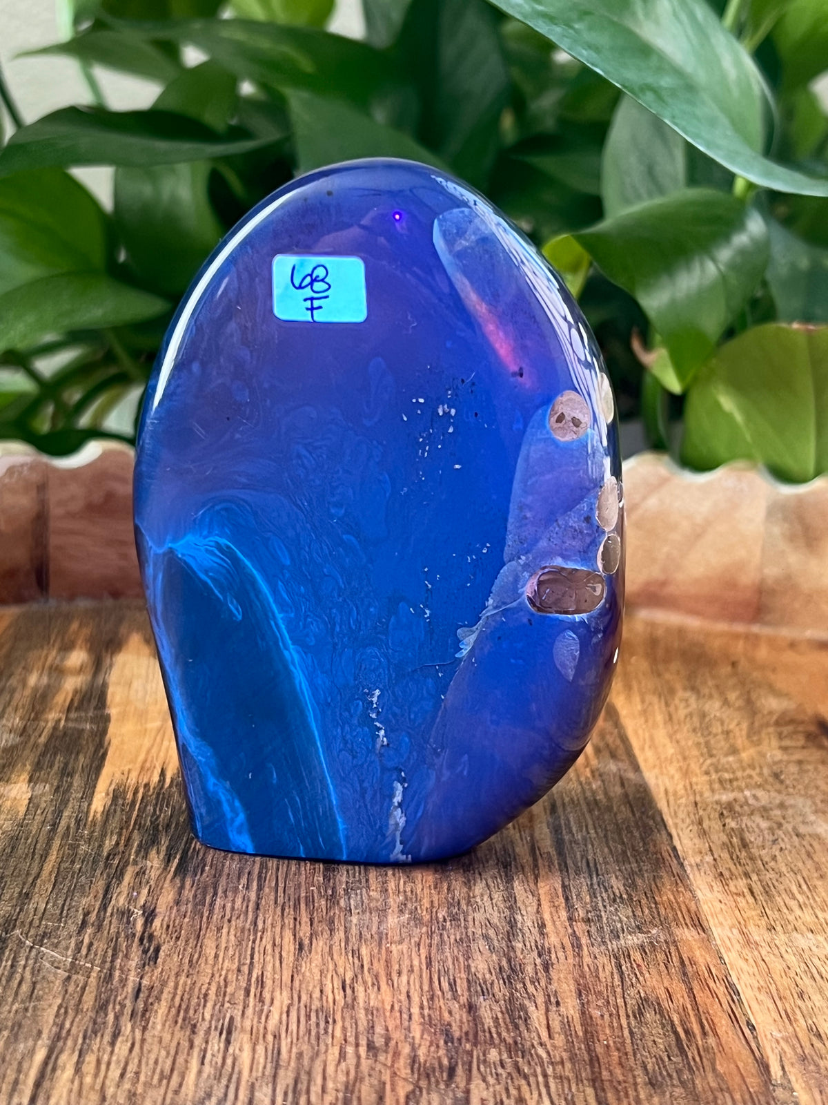 Blue Amber Freeform: F