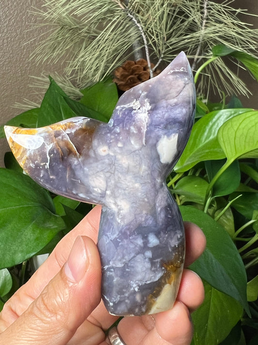 Purple Chalcedony Tail