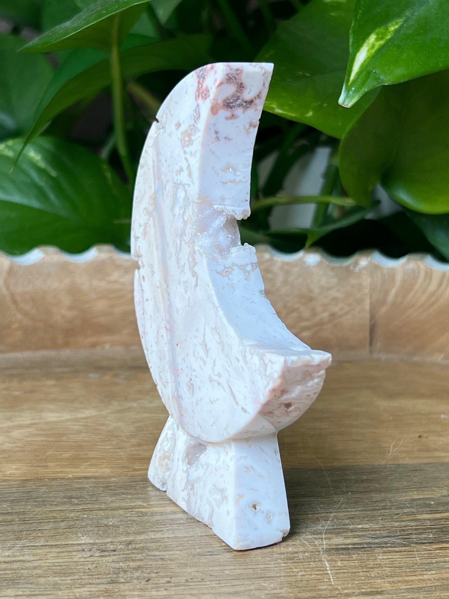Pink Carnelian Moon