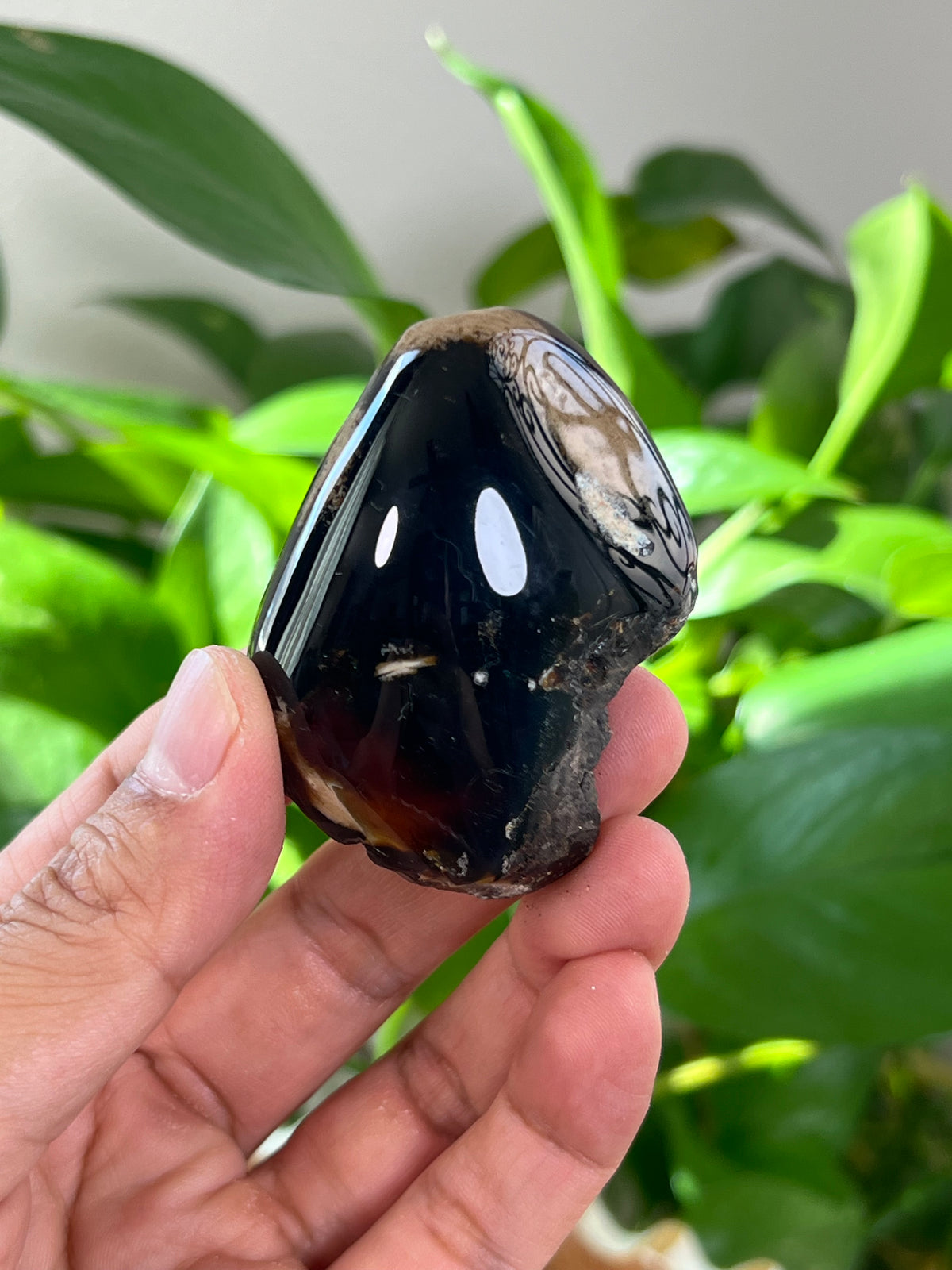Blue Amber Freeform