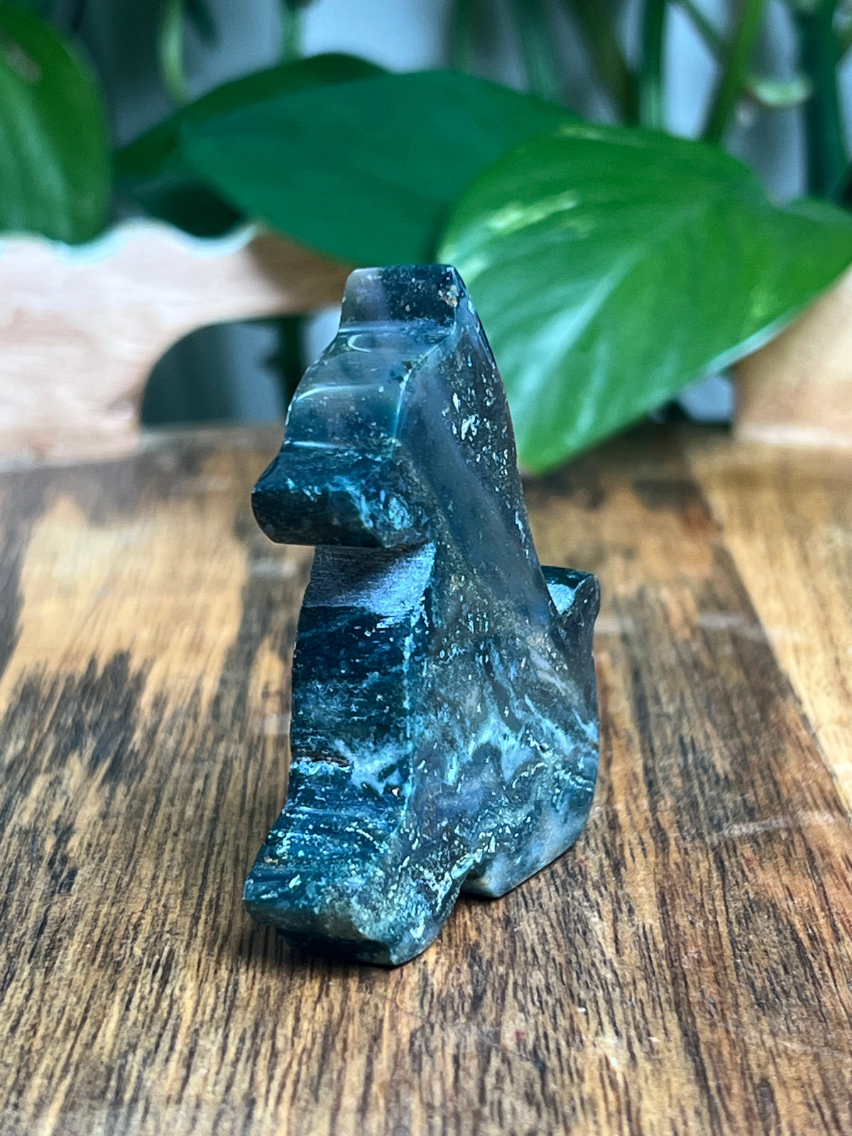 Blue Green Jasper Dog: AB