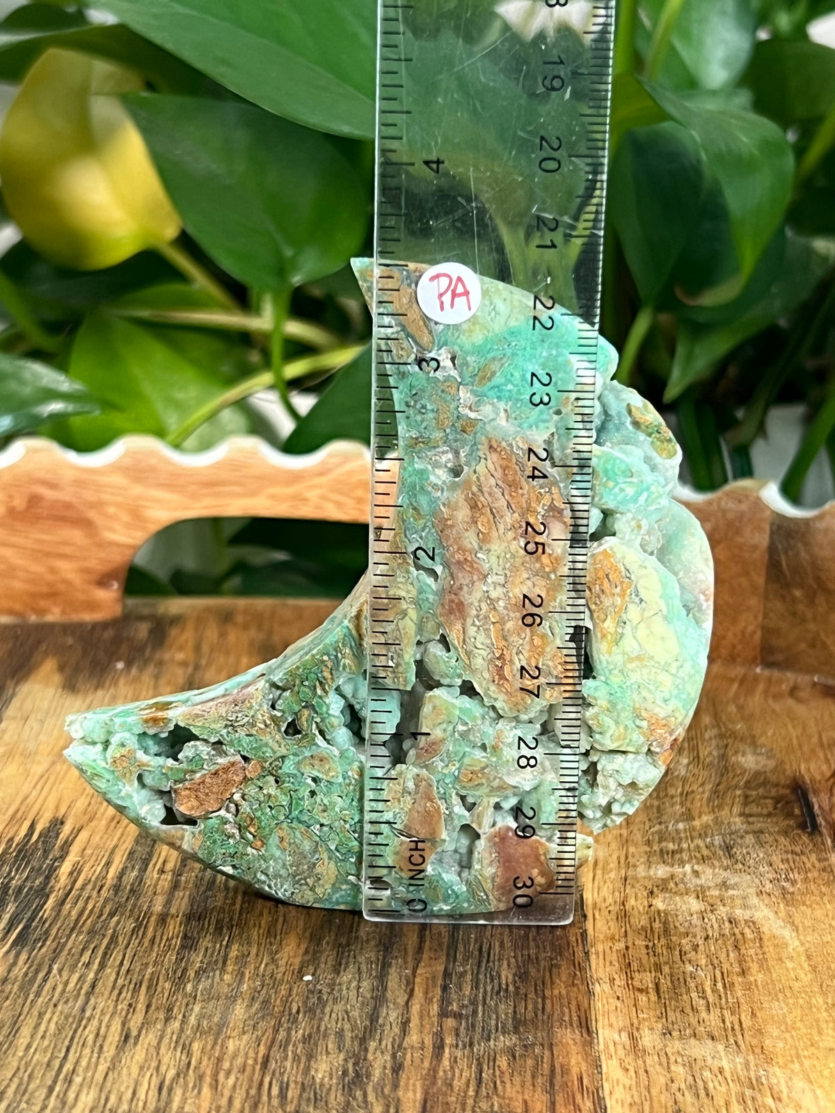 Smithsonite Self Standing Moons