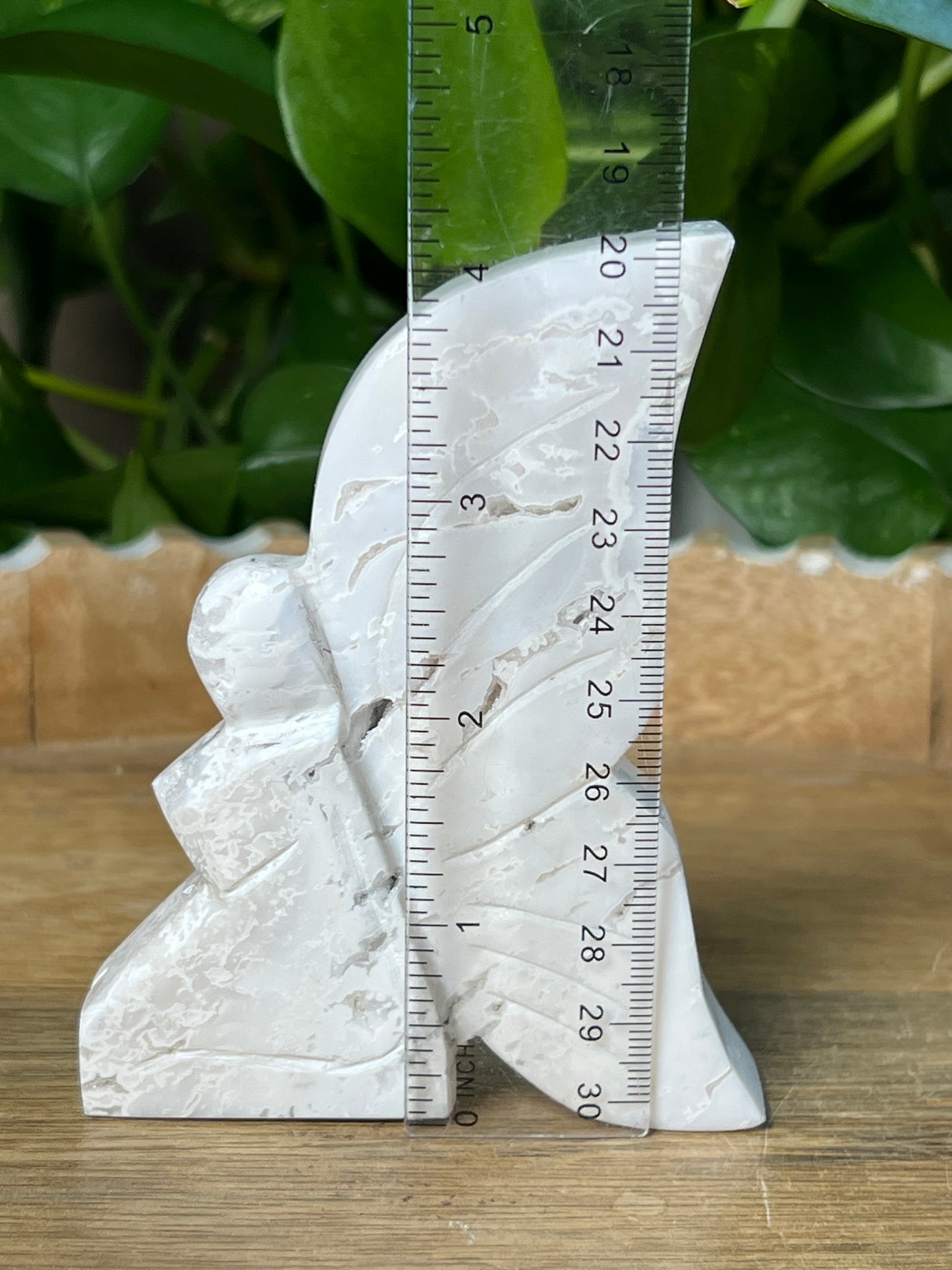 White Plume Agate Fairy