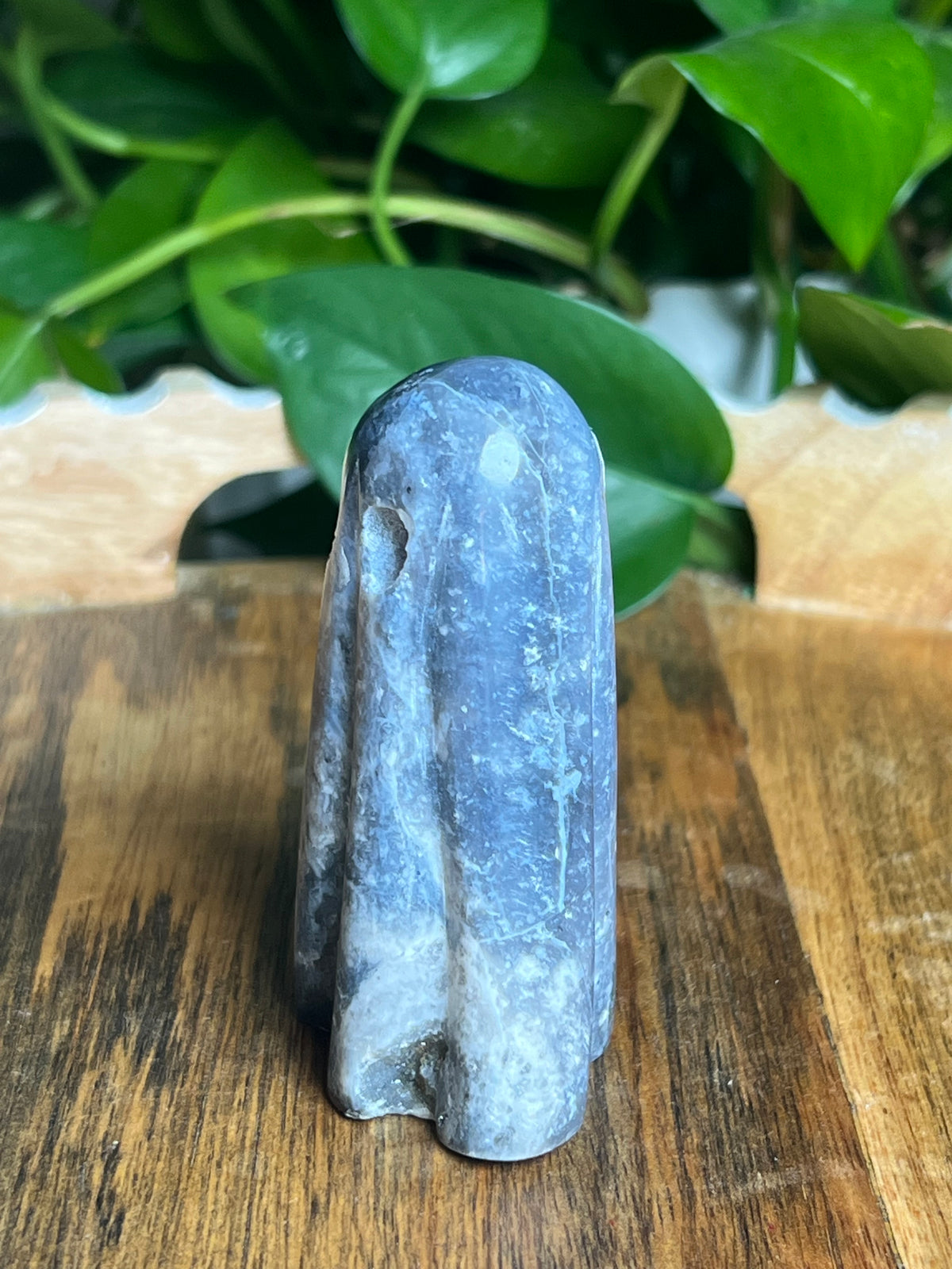 Blue Plume Agate Ghost: F