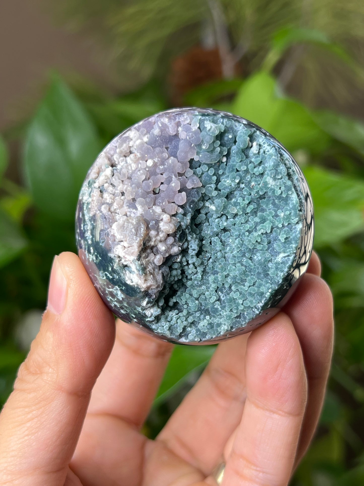 Grape Agate Sphere