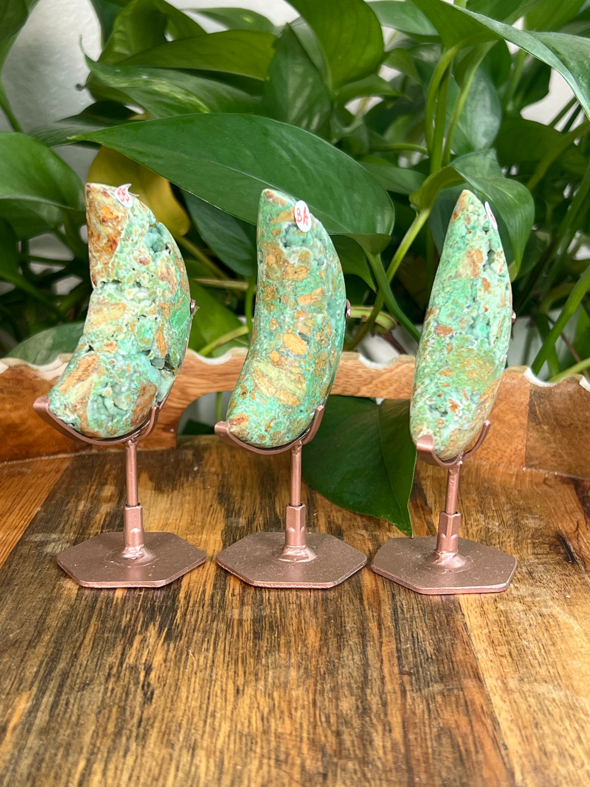 Smithsonite Mini Puffy Moons