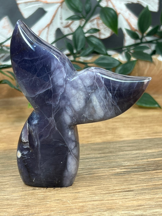 Purple Chalcedony Tail