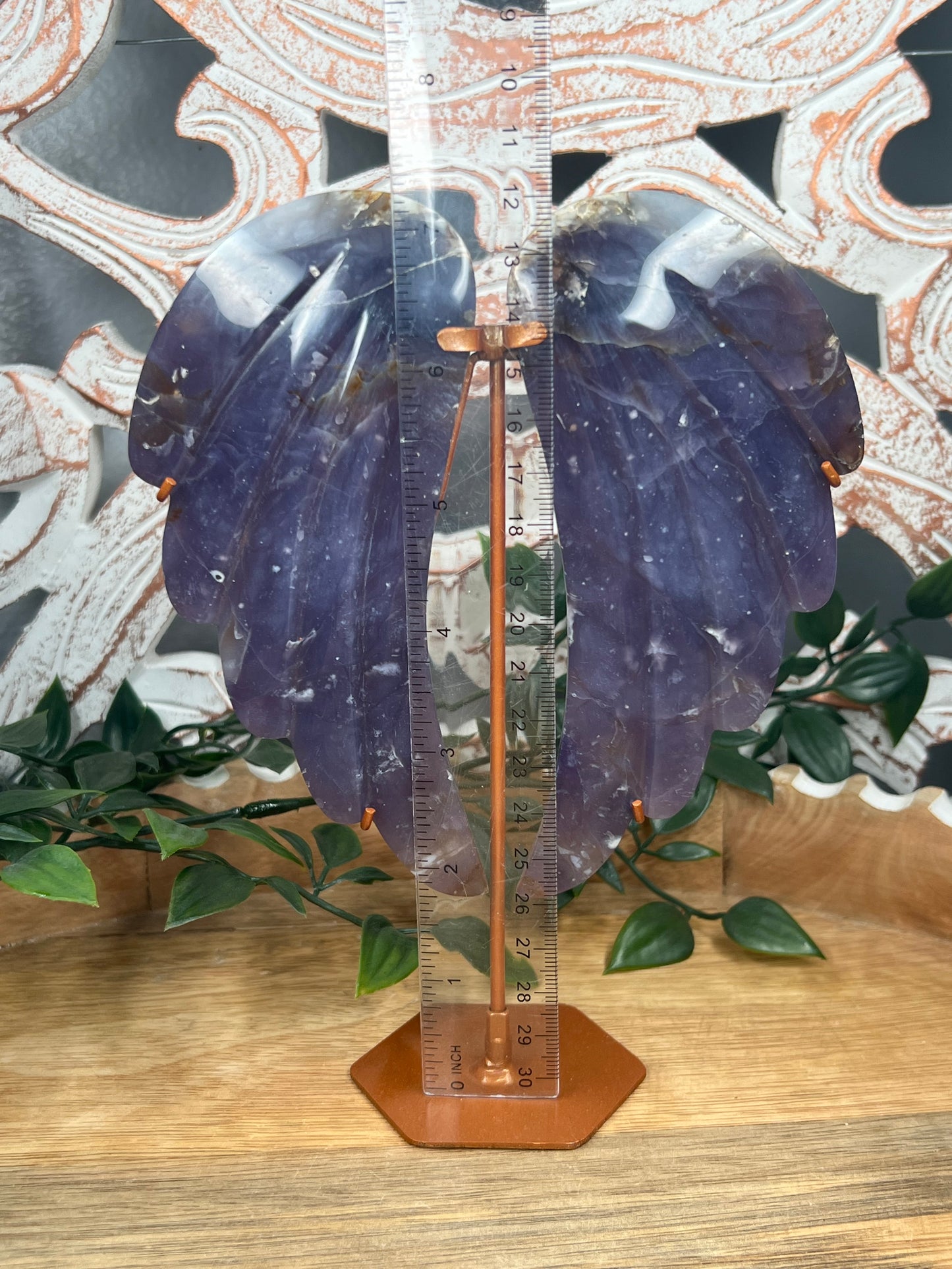 Purple Chalcedony Wings