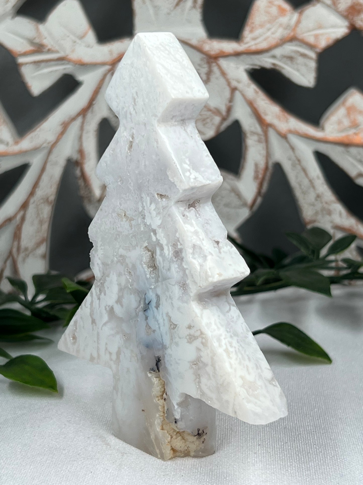 White Plume Agate Tree