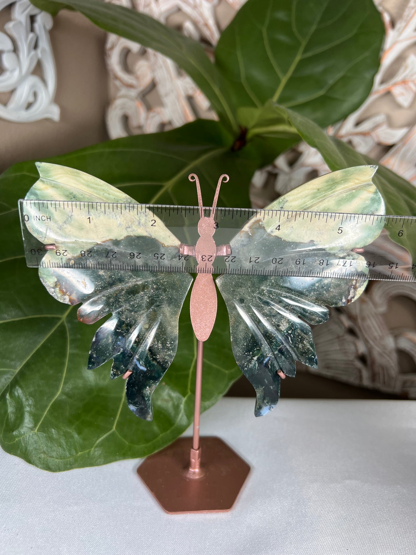 Blue Green Jasper Wings