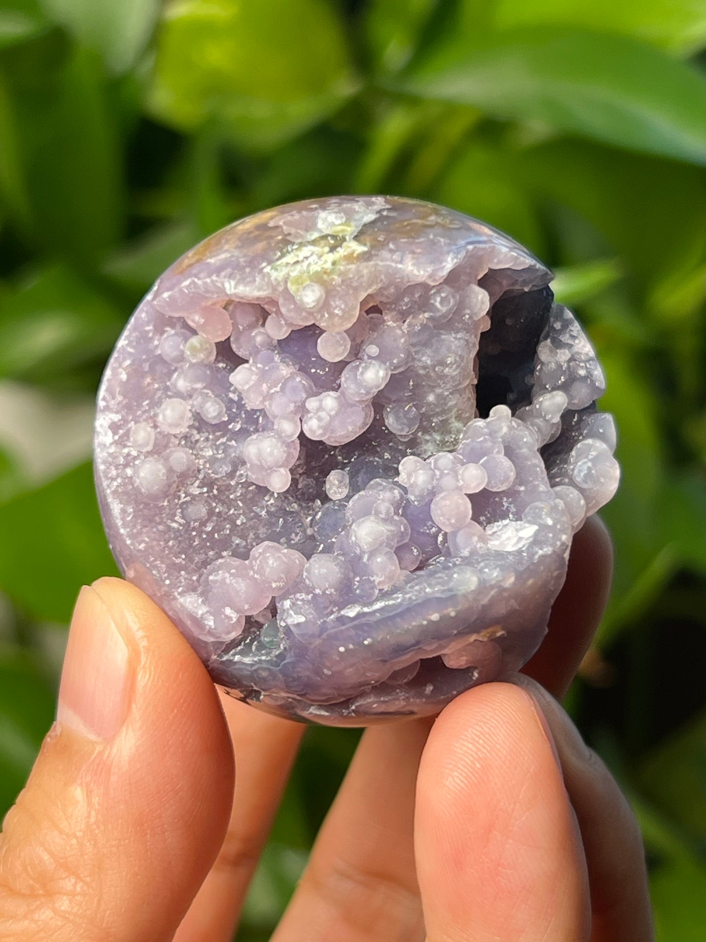 Grape Agate Sphere