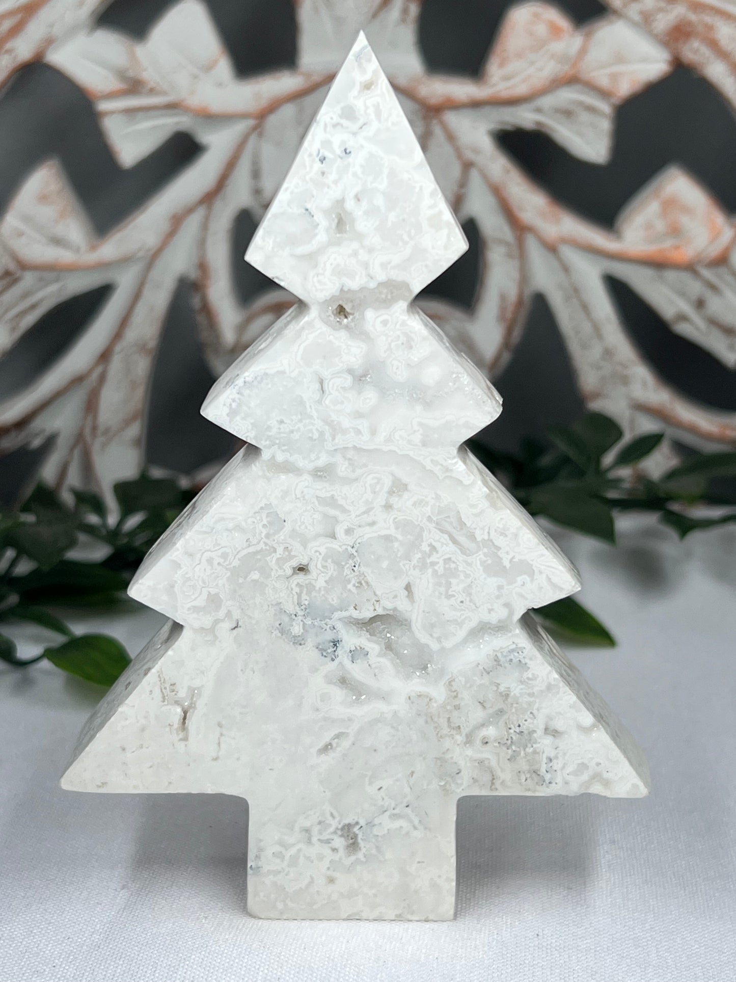 White Plume Agate Tree