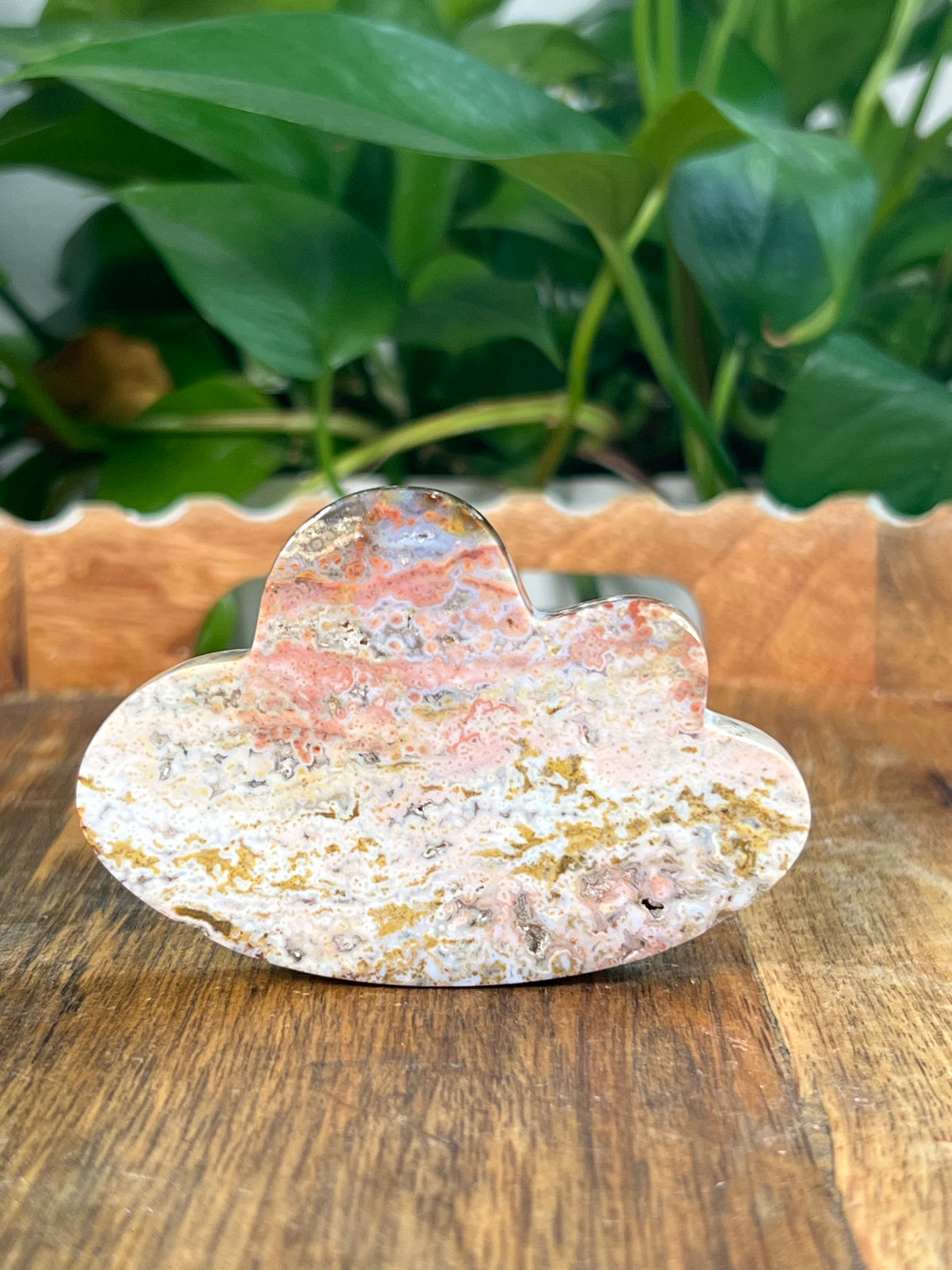 Sea Jasper Self Standing Small Clouds