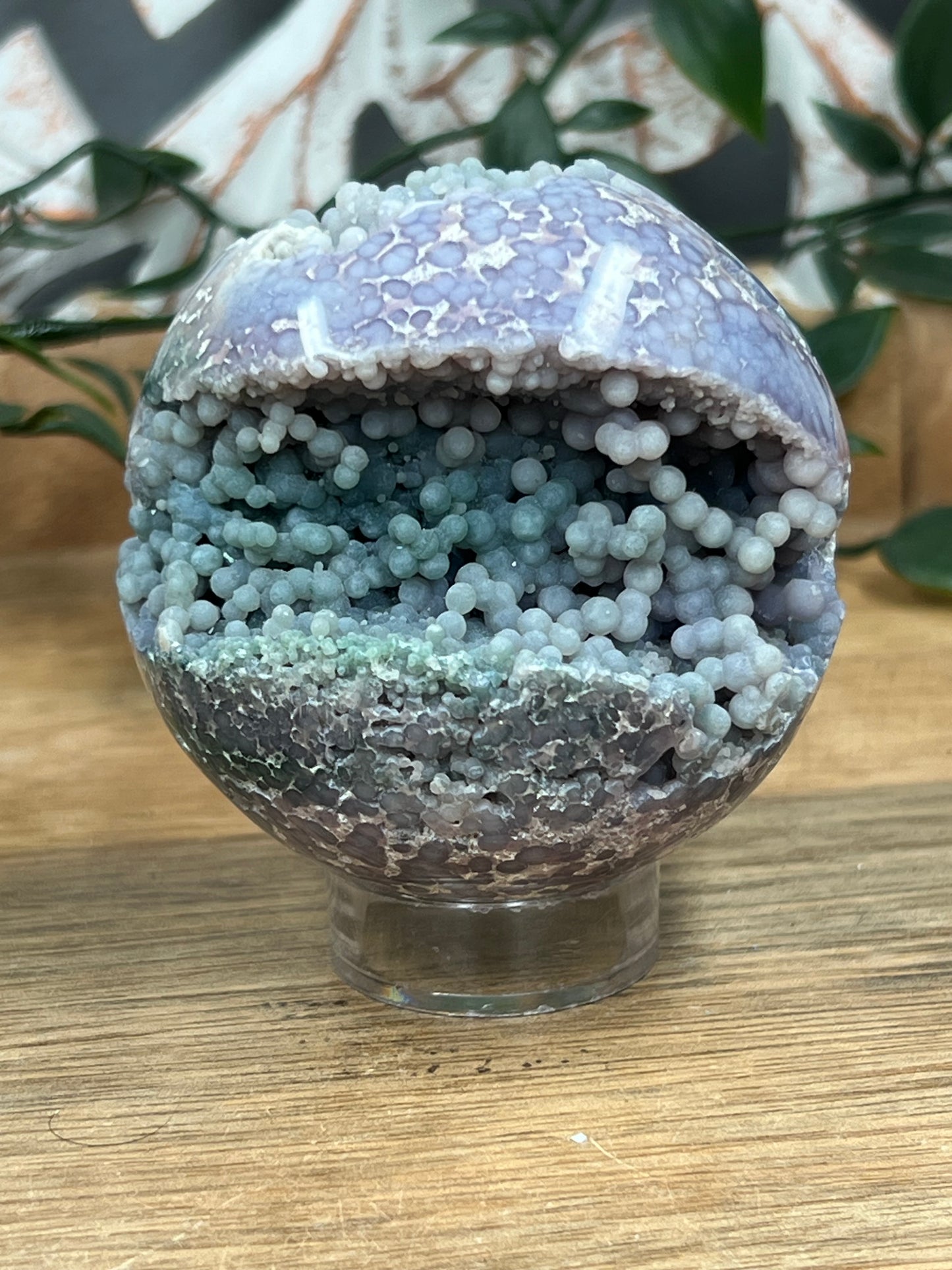 Grape Agate Sphere
