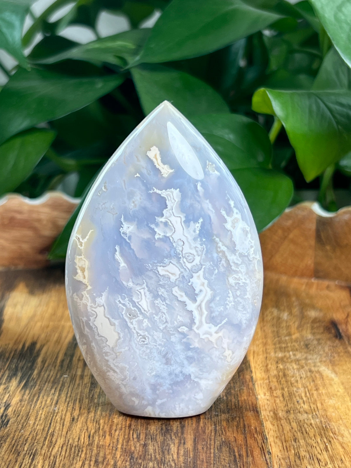 Winter Plume Agate Flame: PA