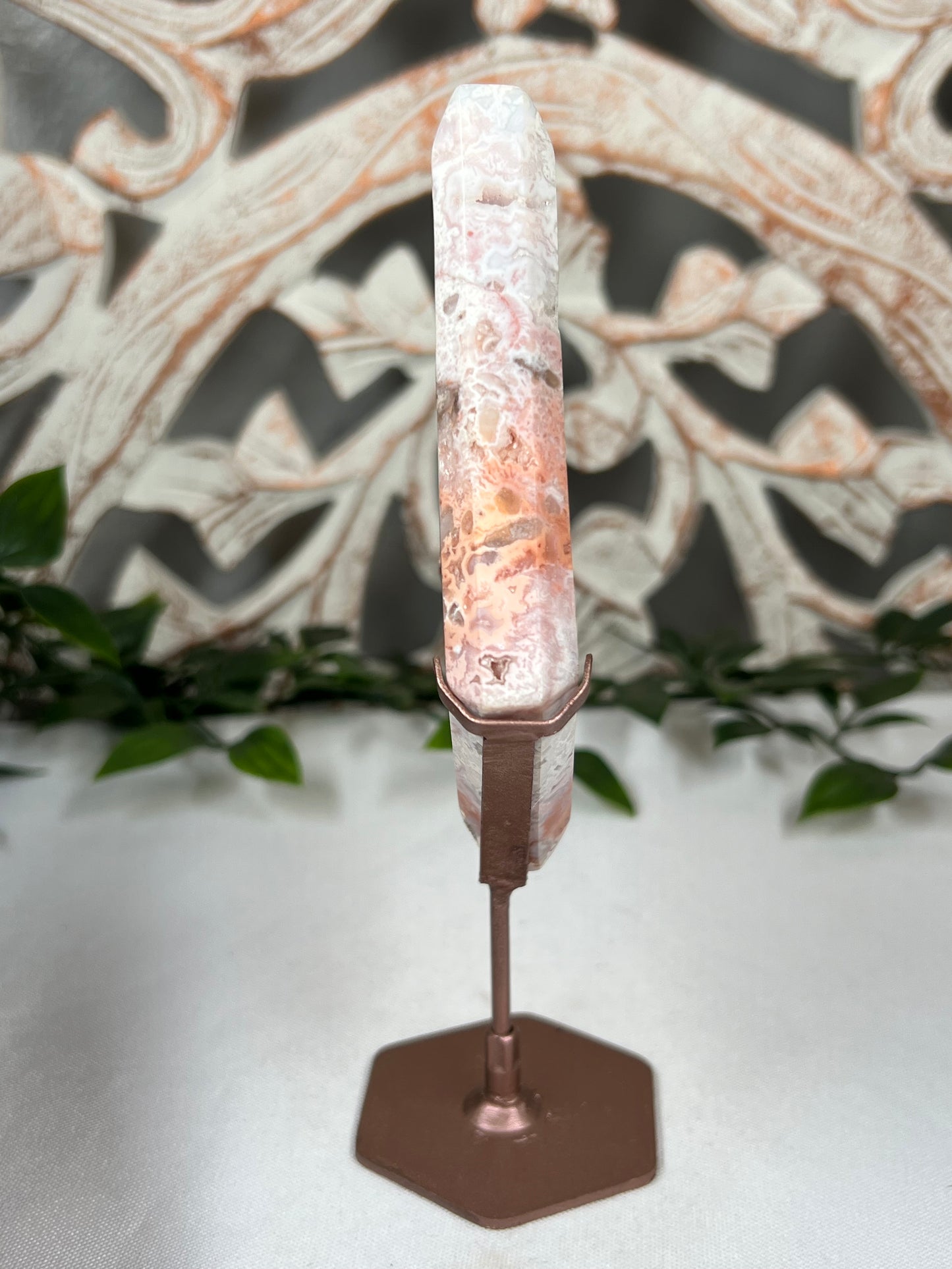 Pink Carnelian Diamond