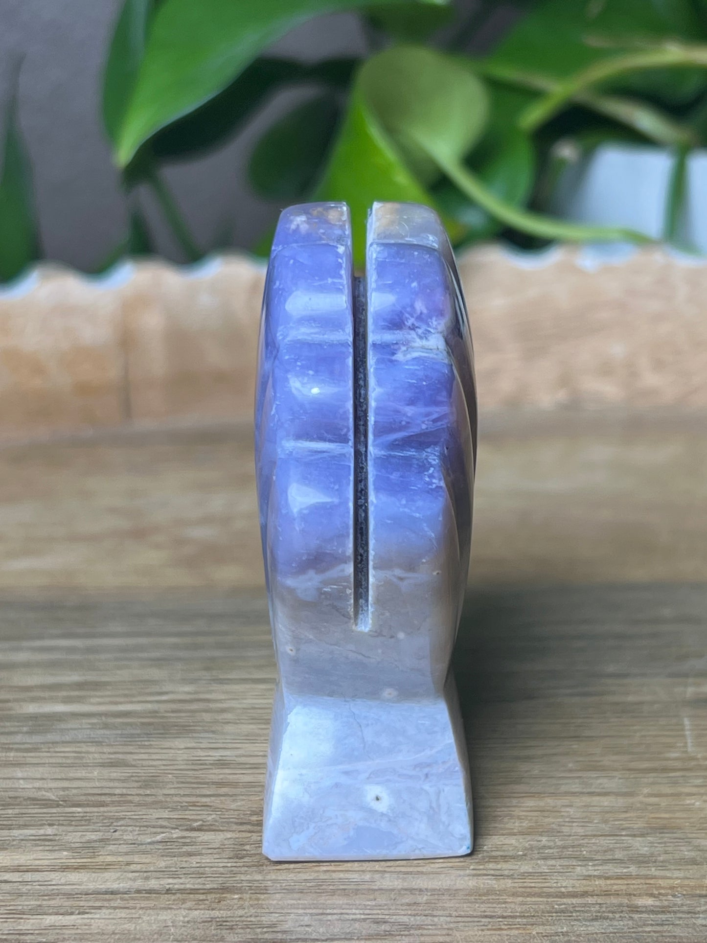 Purple Chalcedony Shell