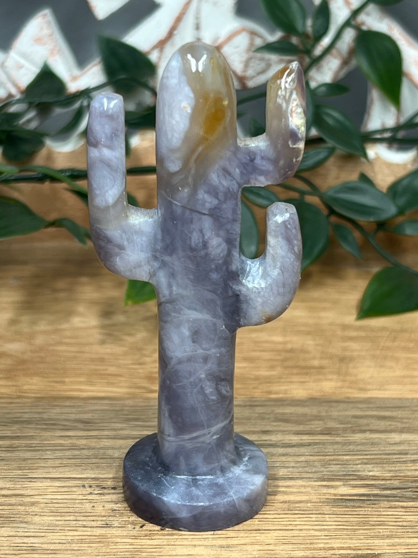 Purple Chalcedony Cactus