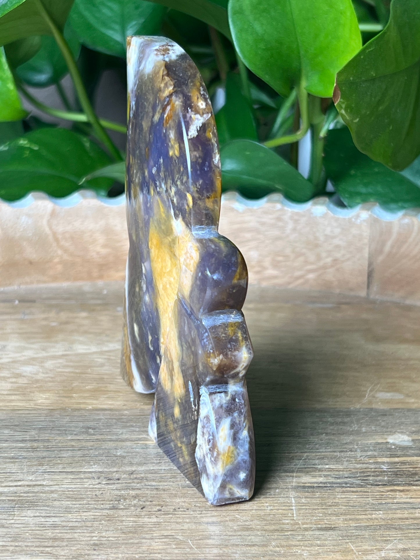 Purple Chalcedony Fairy