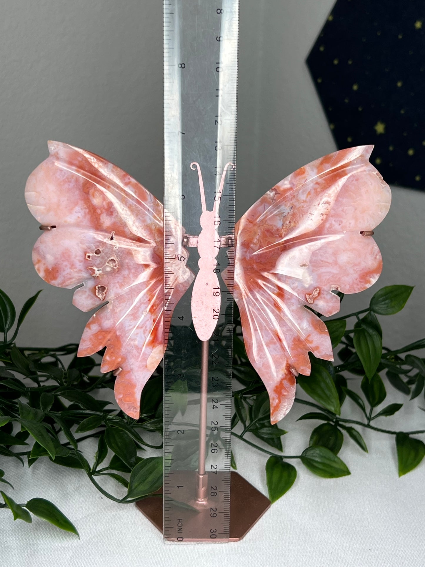 Pink Carnelian Wings