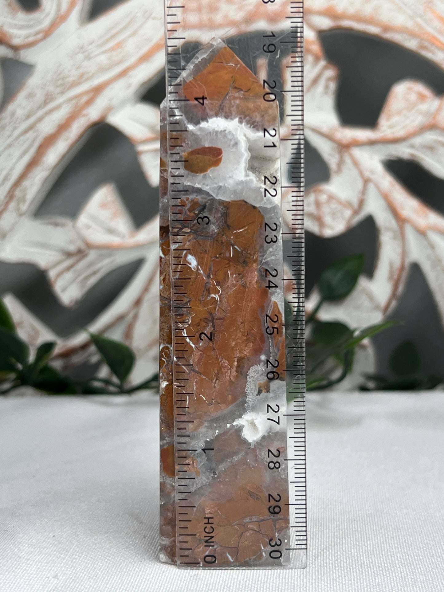 Indonesian Cotton Candy Agate Tower