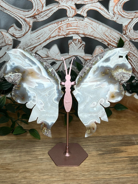 Scenic Moss Agate Wings