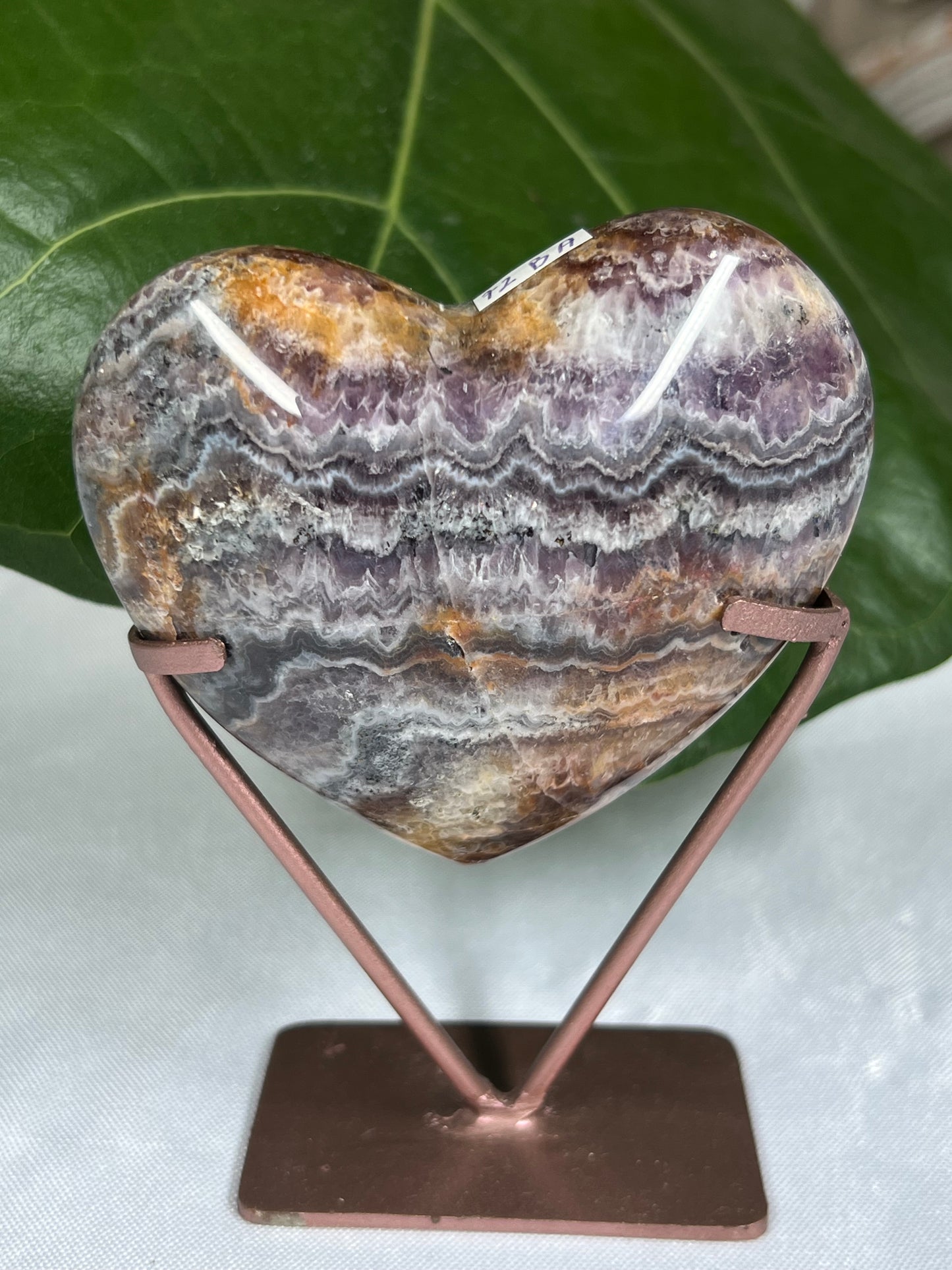 Indonesian Amethyst Heart
