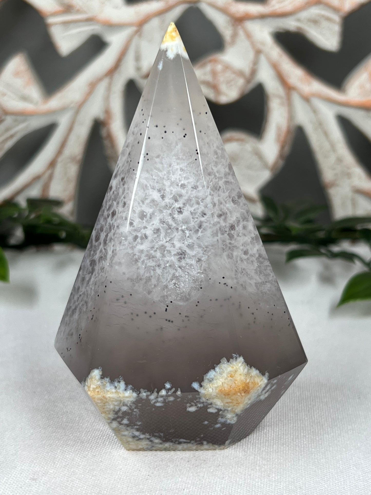 Brazilian Agate Tower