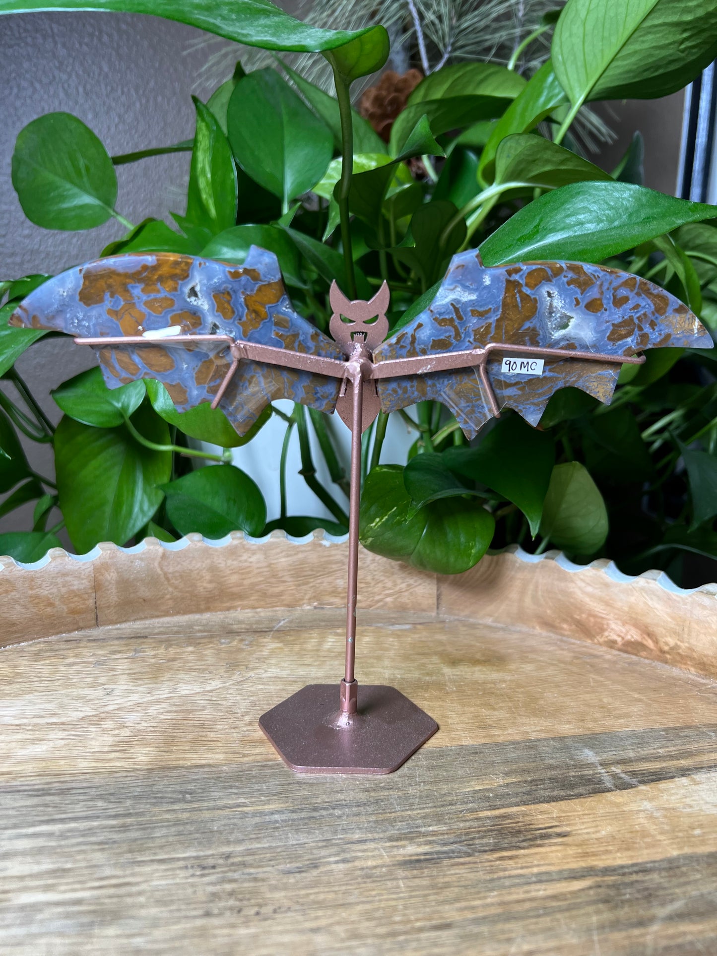 Brecciated Jasper Bat Wings