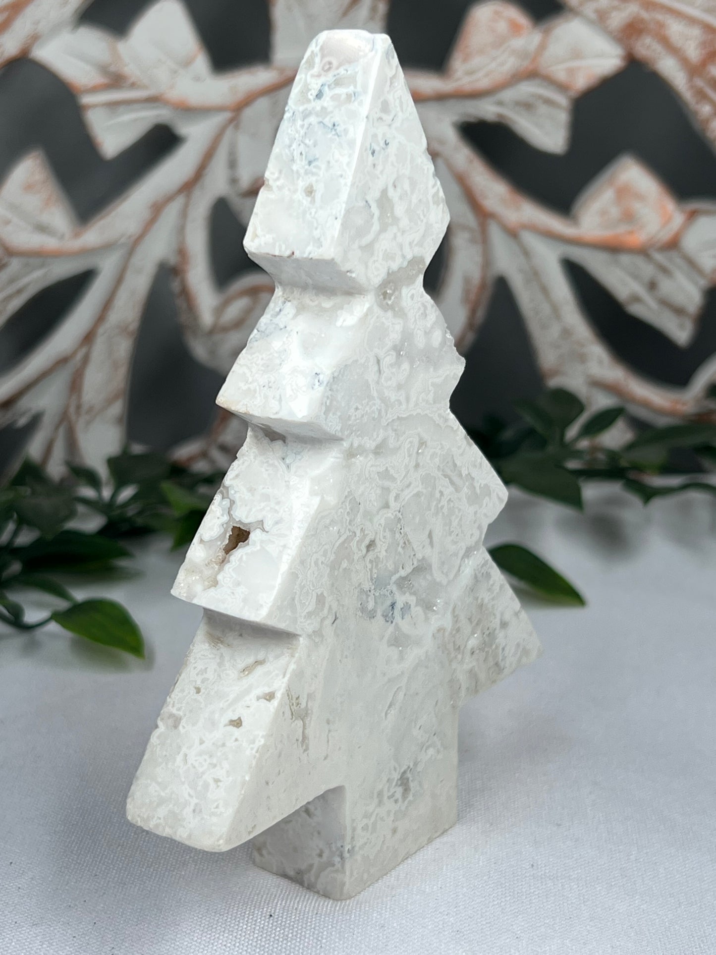 White Plume Agate Tree