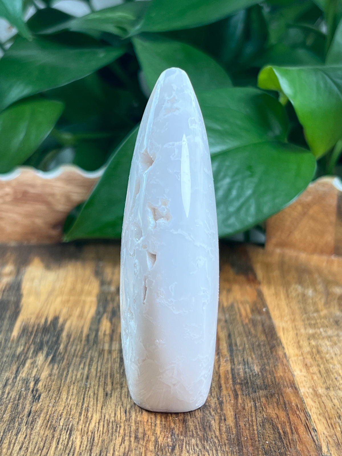 White Plume Agate Flame: PR
