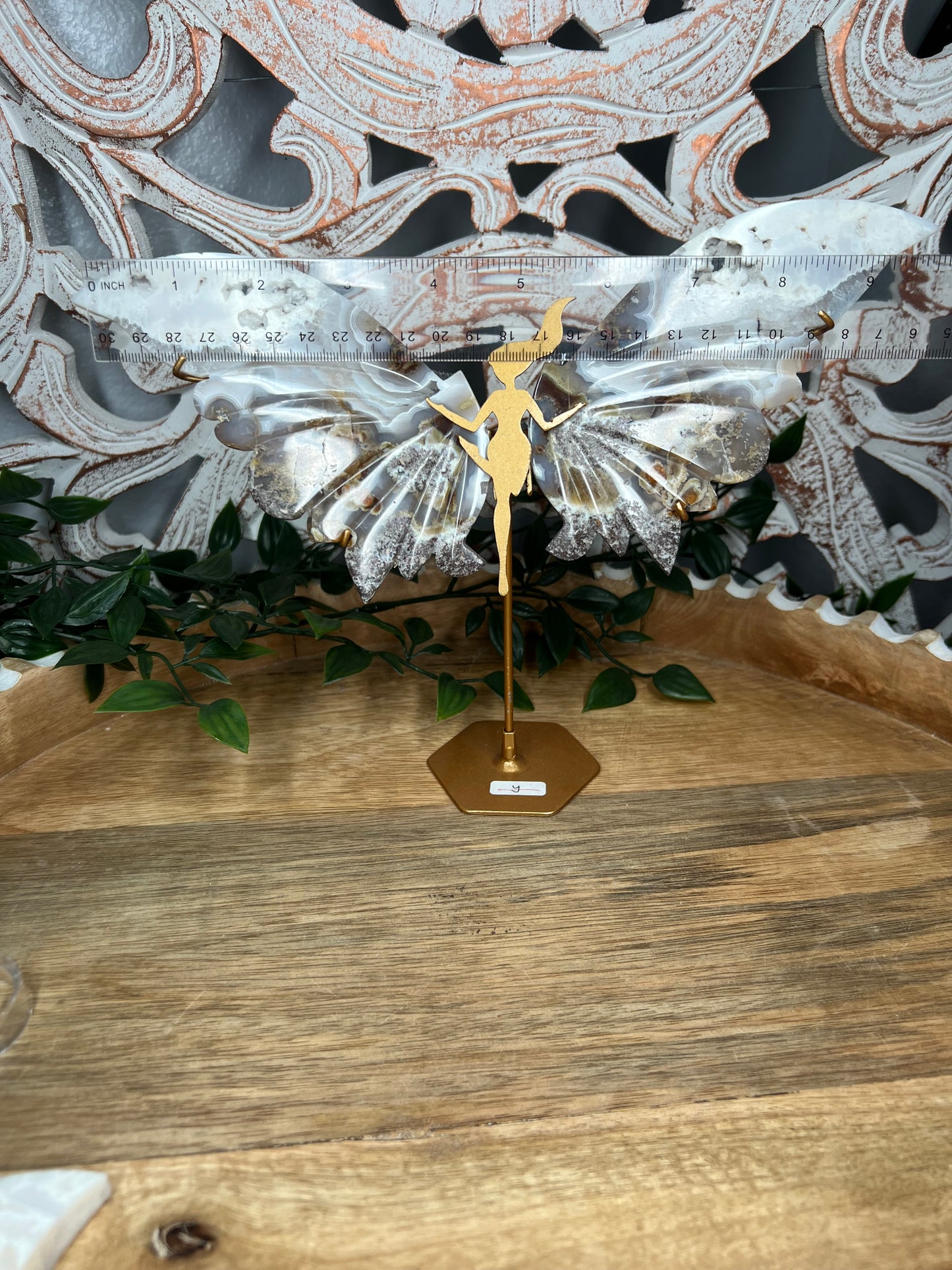 Scenic Moss Agate Wings