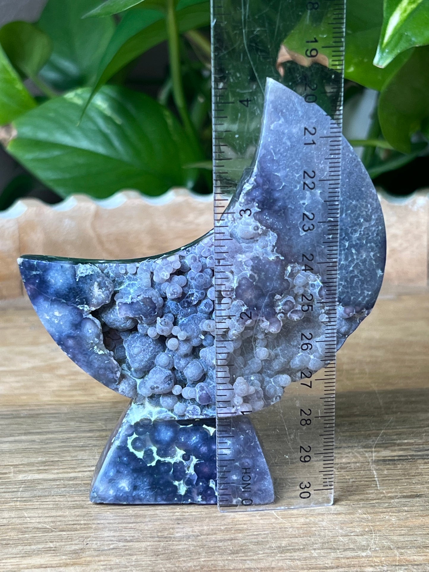 Grape Agate Moon