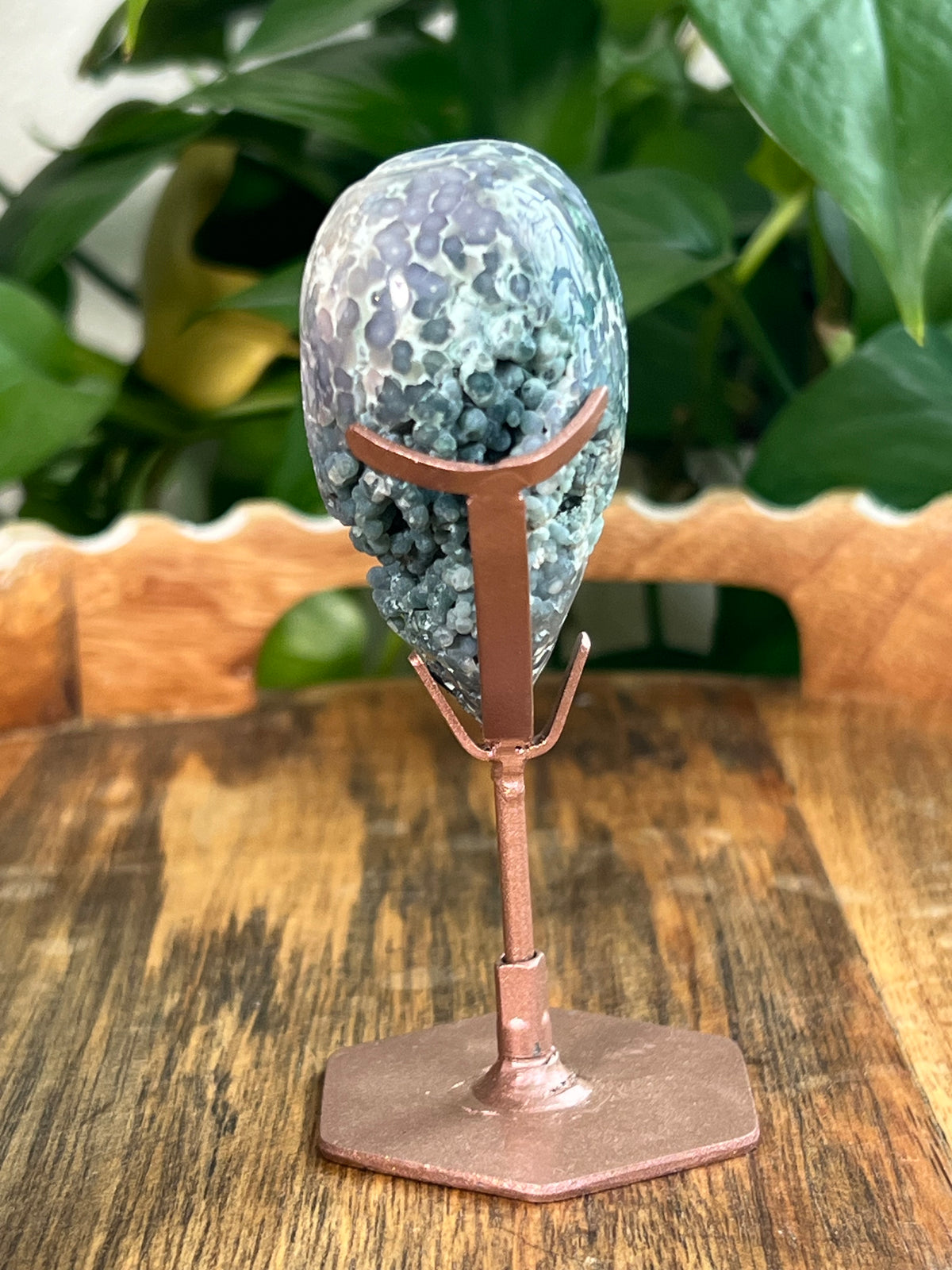 Grape Agate Heart: BA