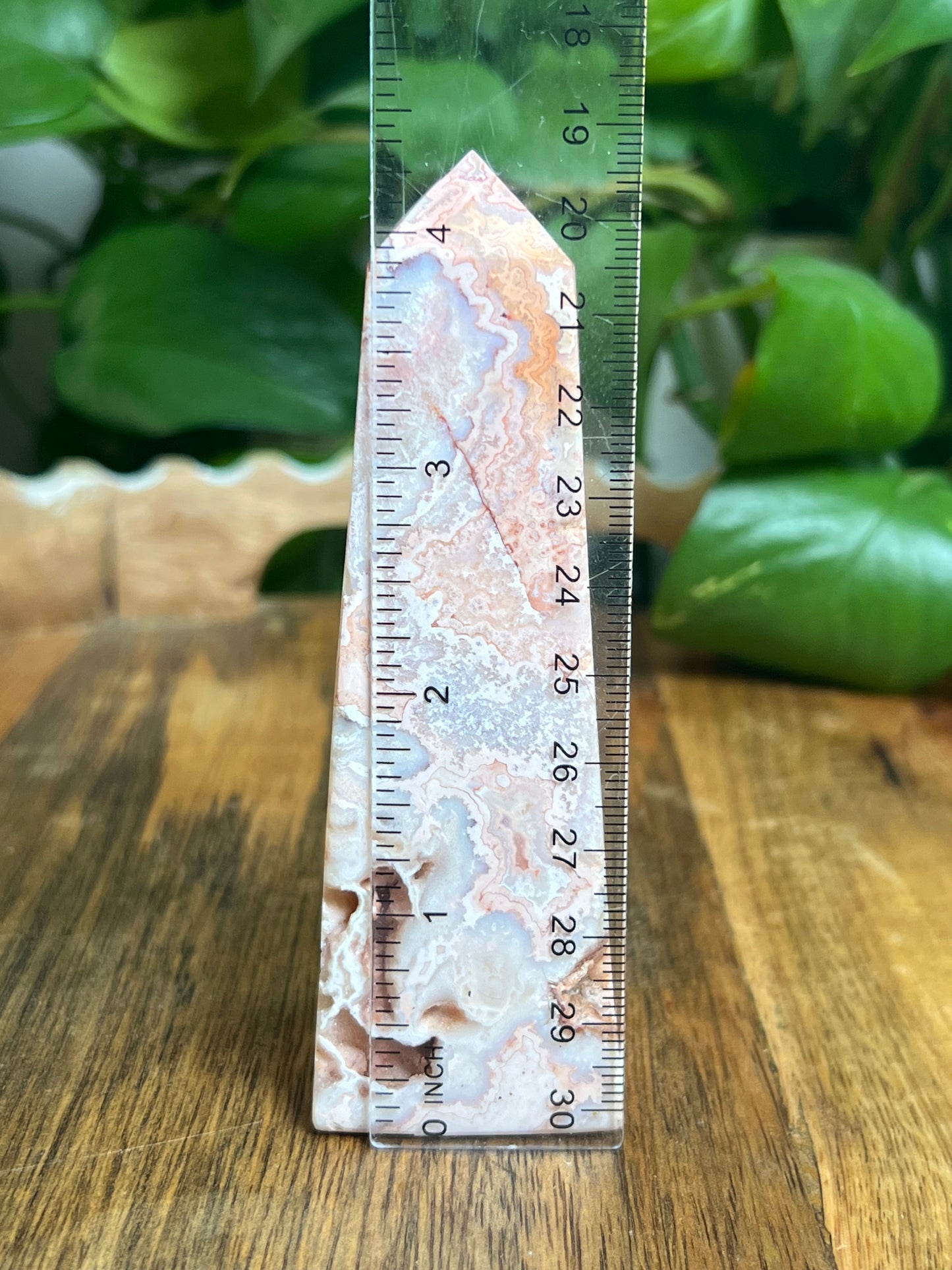 Crazy Lace Agate Tower