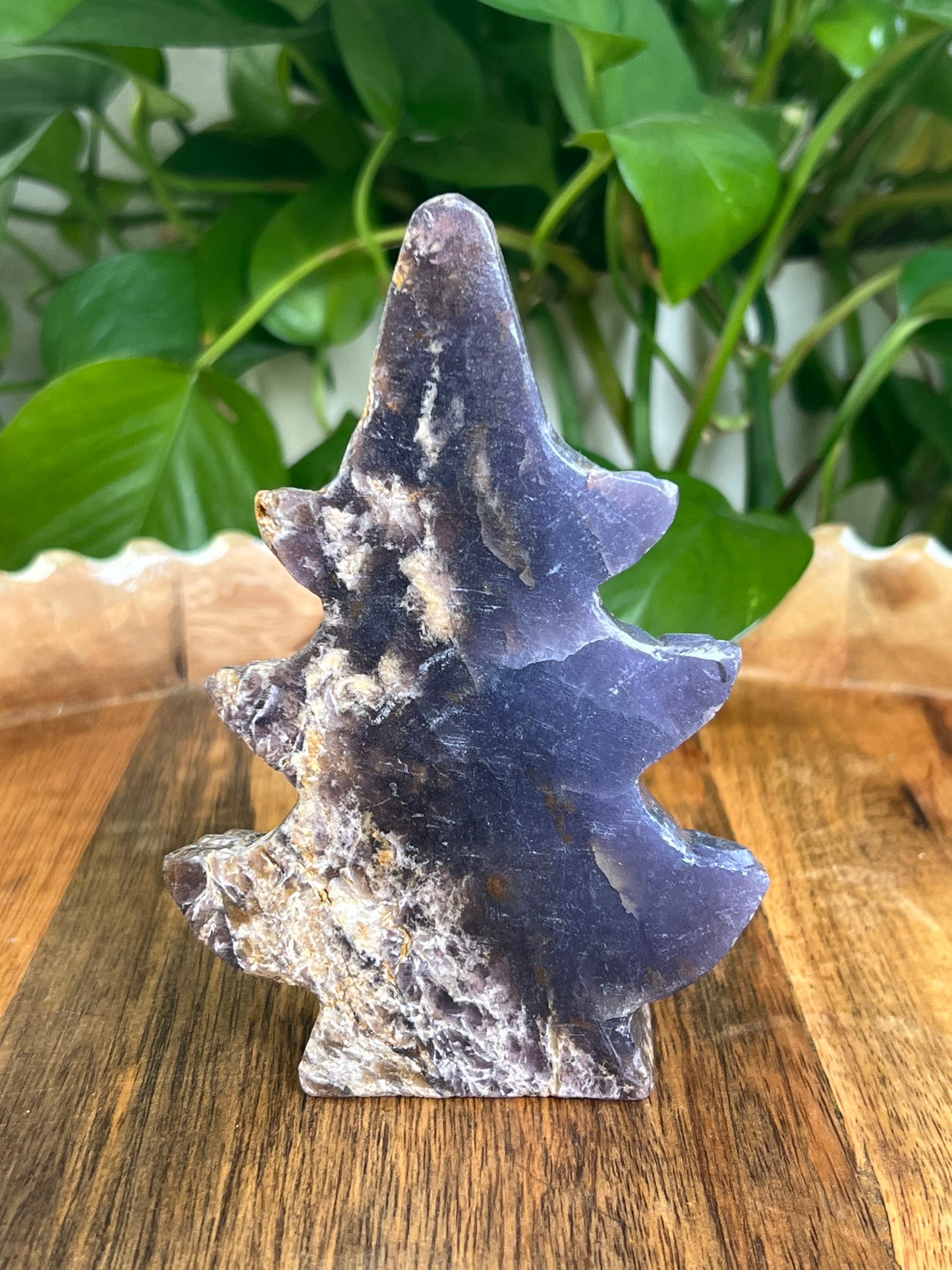 Purple Chalcedony Tree: B