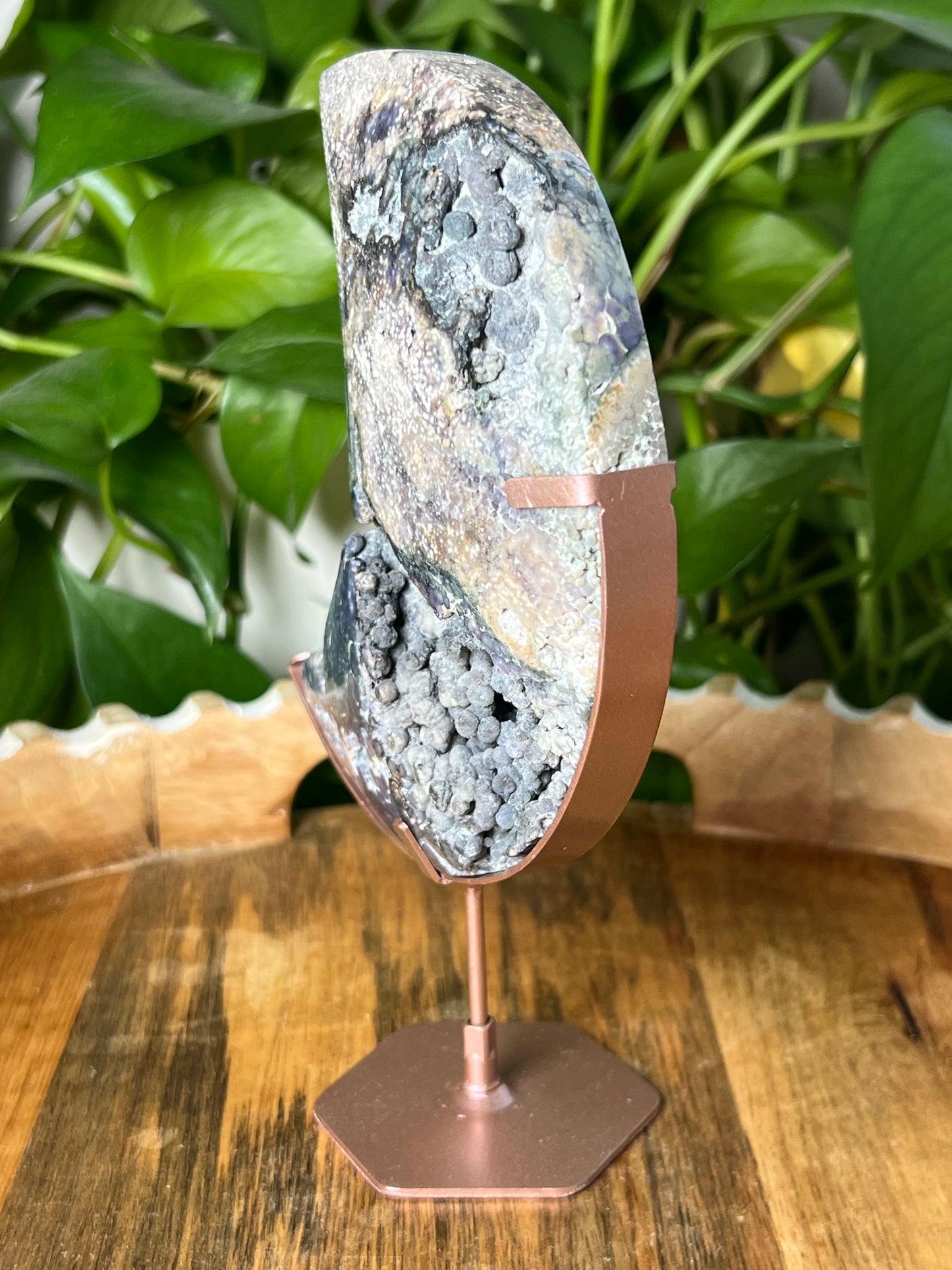Grape Agate Moon