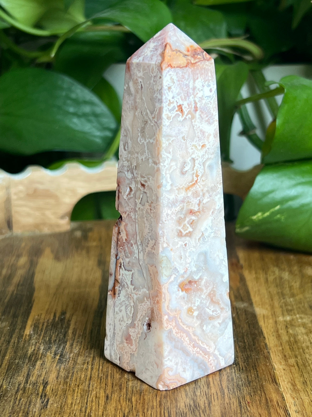 Crazy Lace Agate Tower