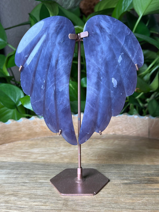 Purple Chalcedony Wings