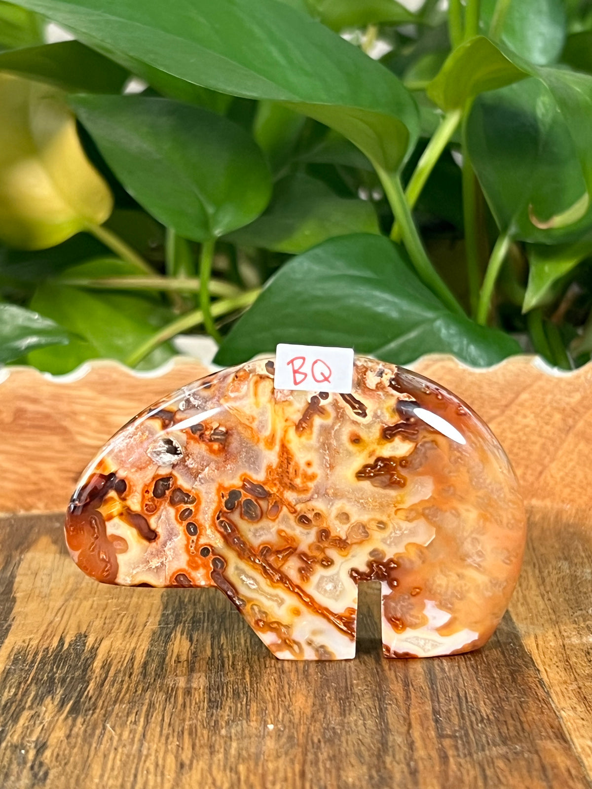 Red Carnelian Bears