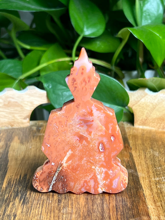 Carnelian Buddha: N