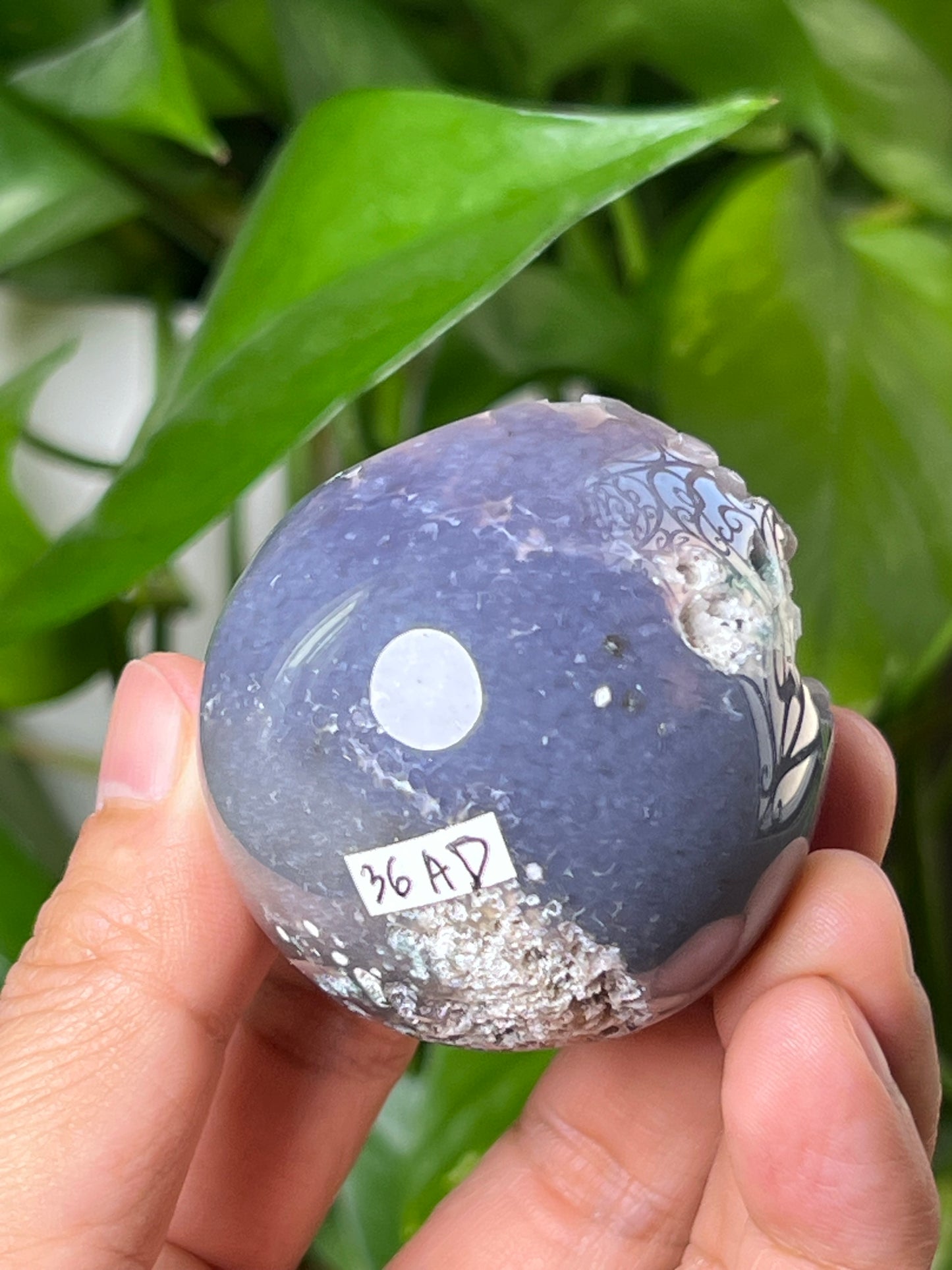 Grape Agate Sphere