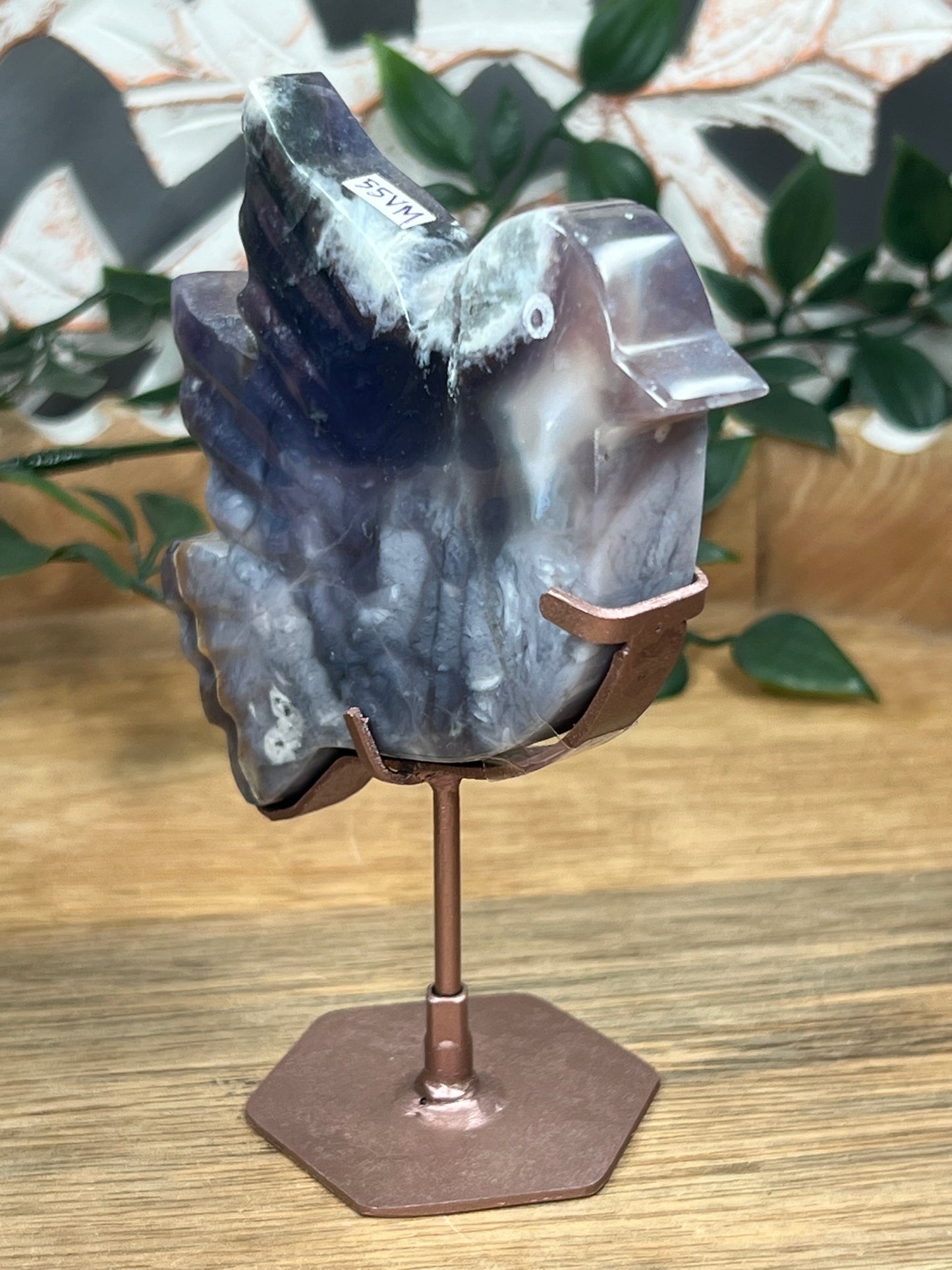 Purple Chalcedony Bird