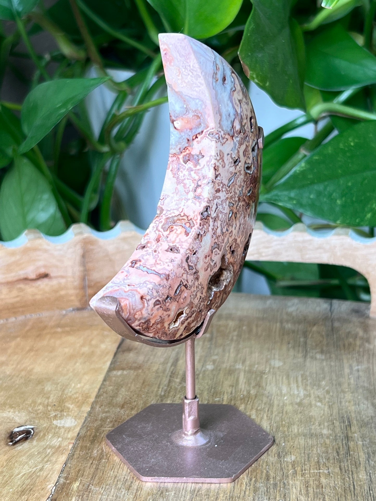 Crazy Lace Agate Moon