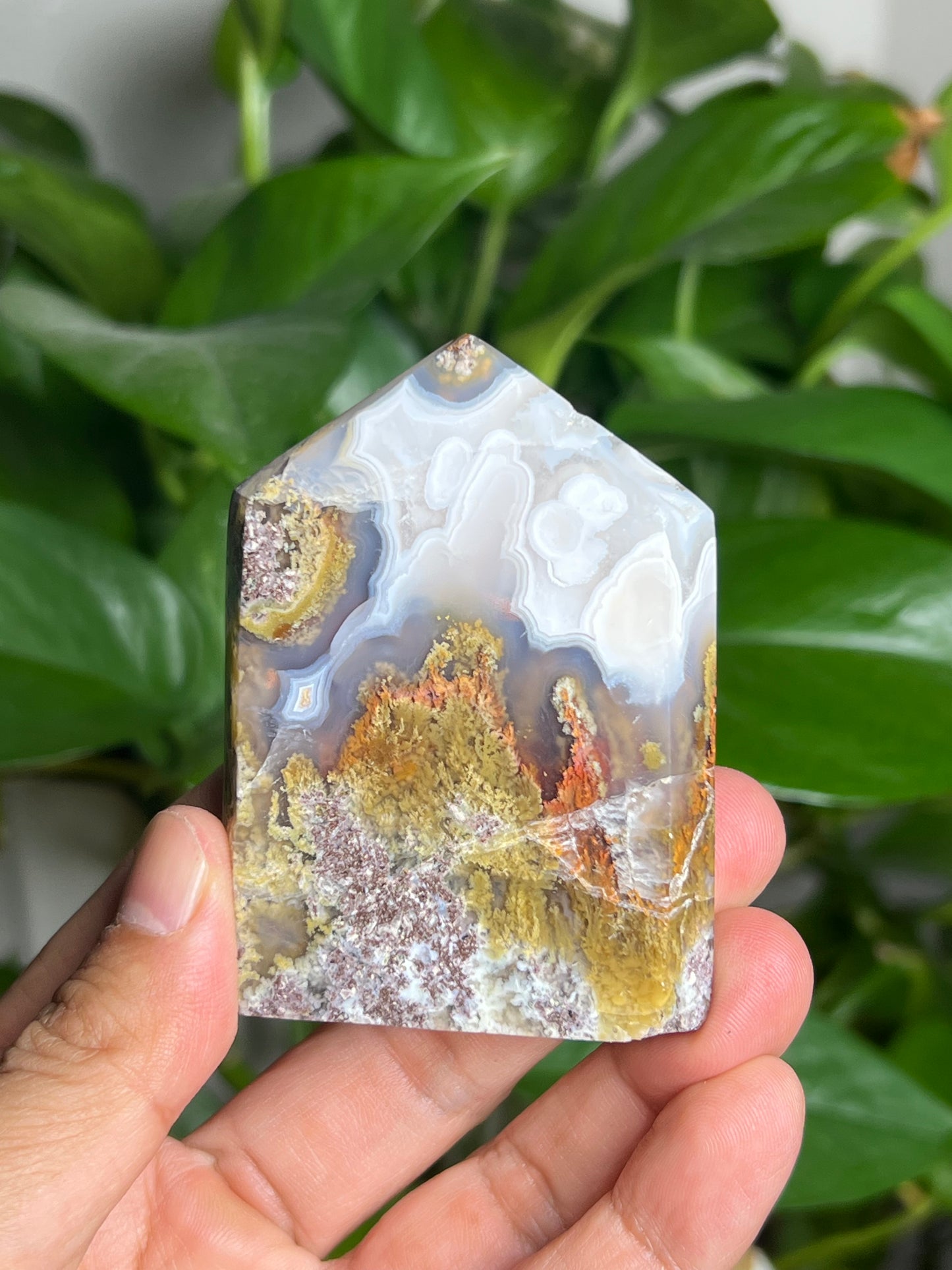 Scenic Moss Agate Flat Tower: RE
