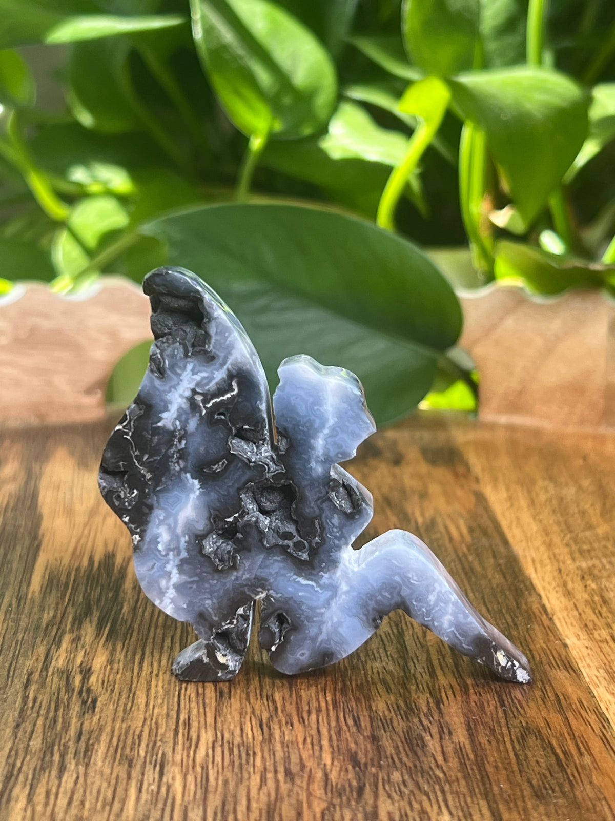 Blue Plume Agate Fairy: PH